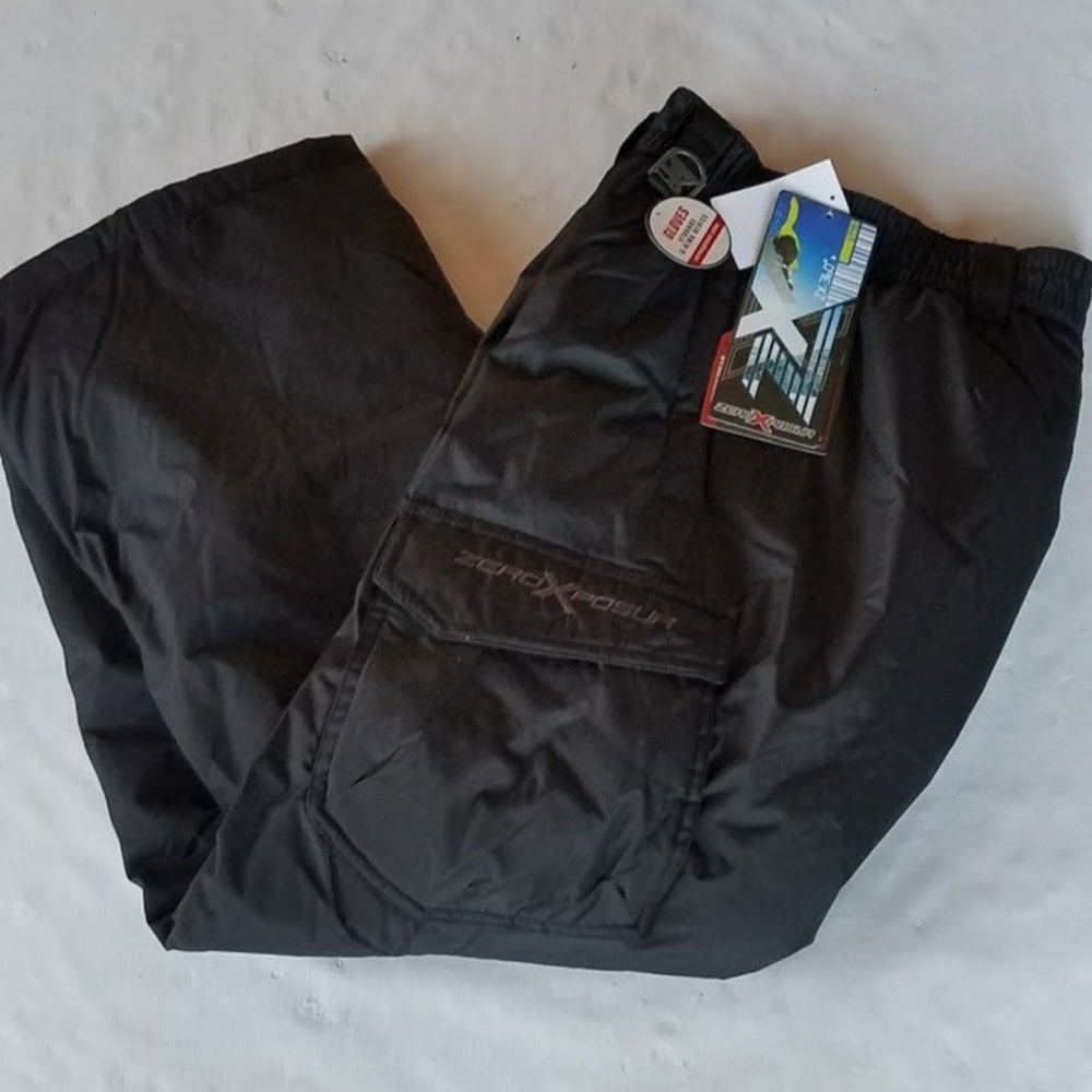 ZeroXposur Snow Pants Boys Black S, M, L Ski Snow